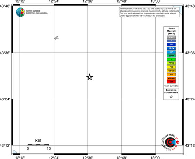 Mappa MCS - territori località