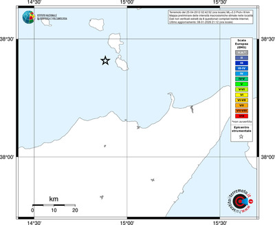 Mappa EMS - territori località
