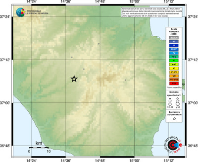 Mappa EMS - località