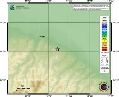 Mappa EMS - località