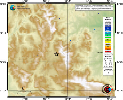 Mappa MCS - località