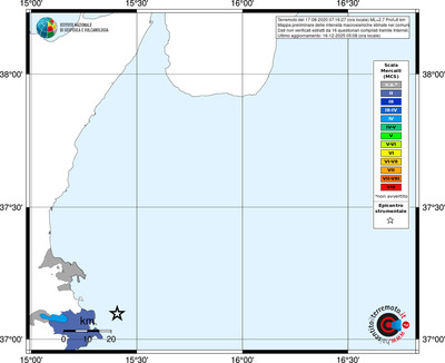 Mappa MCS - territori comuni
