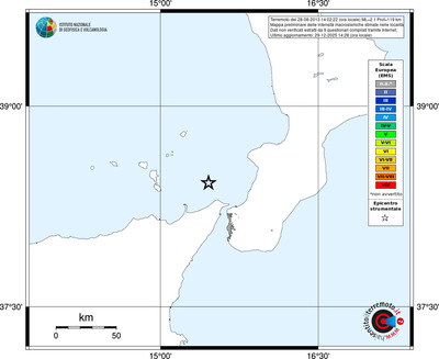 Mappa EMS - territori località