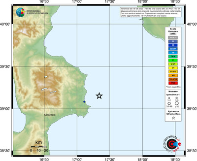 Mappa EMS - località
