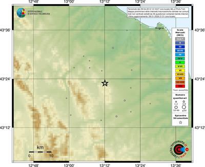 Mappa MCS - comuni