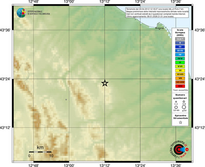 Mappa EMS - località
