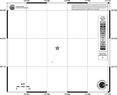 Mappa MCS - territori località
