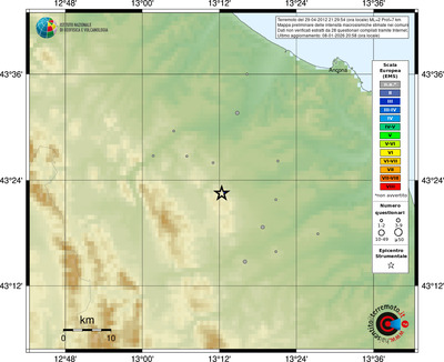 Mappa EMS - comuni