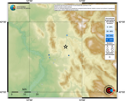 Mappa comuni con almeno 3 questionari