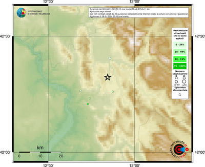 Mappa comuni con almeno 3 questionari
