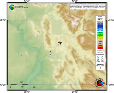Mappa MCS - località