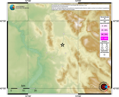 Mappa comuni con almeno 3 questionari