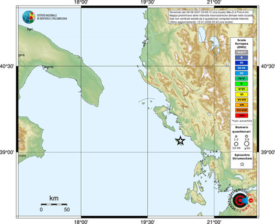 Mappa EMS - località