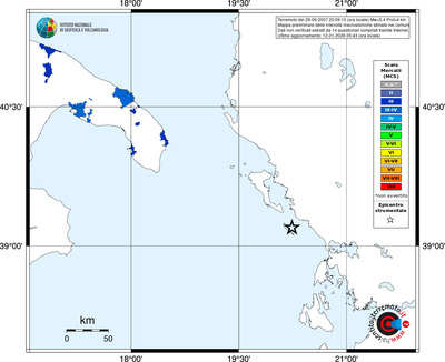 Mappa MCS - territori comuni