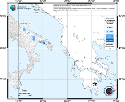 Mappa territorio comunale con almeno 3 questionari