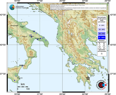 Mappa comuni con almeno 3 questionari