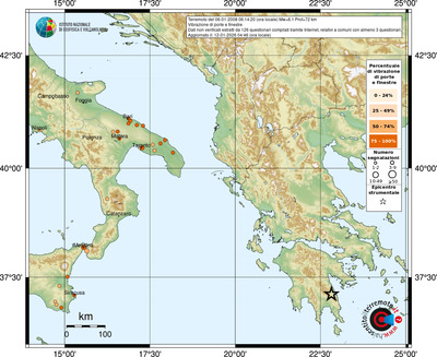 Mappa comuni con almeno 3 questionari