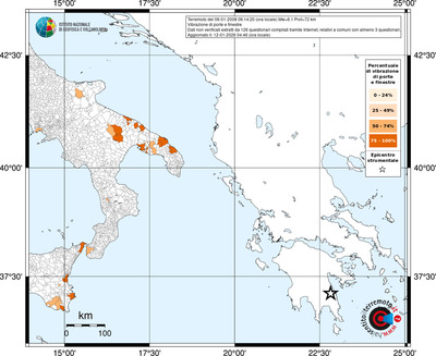 Mappa territorio comunale con almeno 3 questionari