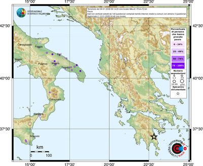 Mappa comuni con almeno 3 questionari