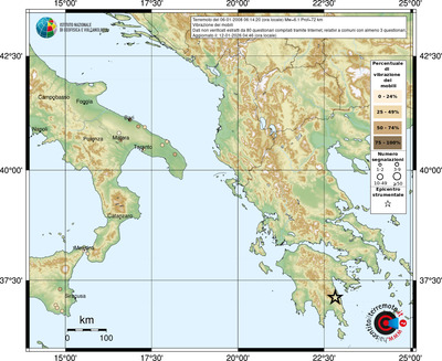 Mappa comuni con almeno 3 questionari