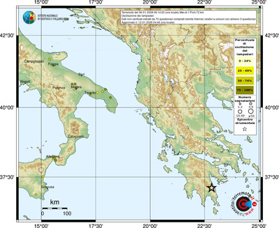 Mappa comuni con almeno 3 questionari