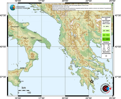 Mappa comuni con almeno 3 questionari