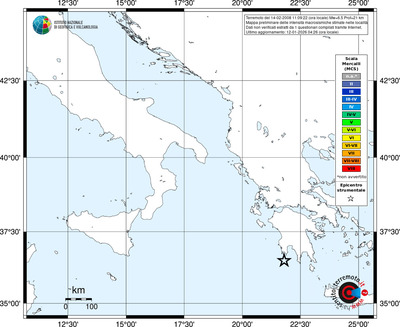 Mappa MCS - territori località