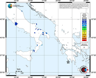 Mappa MCS - territori comuni