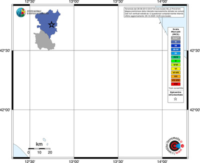Mappa MCS - territori comuni