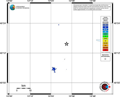Mappa MCS - territori località