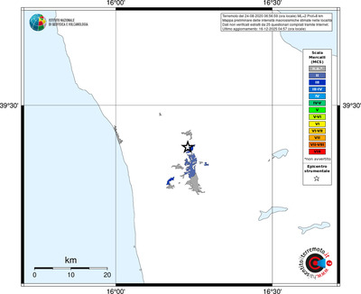 Mappa MCS - territori località