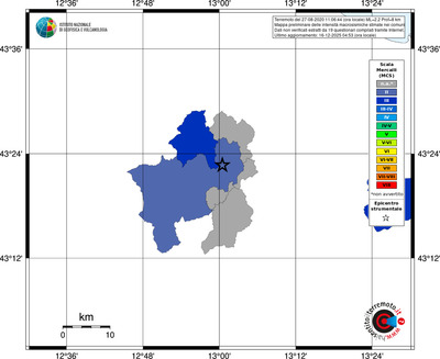 Mappa MCS - territori comuni
