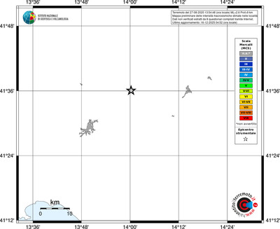Mappa MCS - territori località