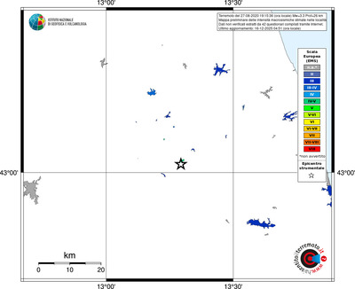 Mappa EMS - territori località