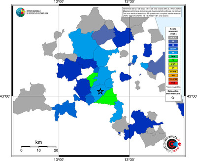 Mappa MCS - territori comuni