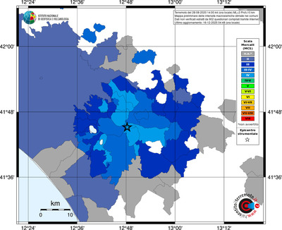 Mappa MCS - territori comuni