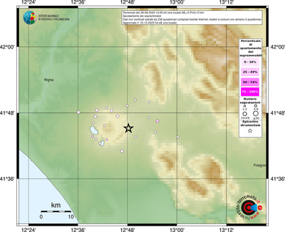 Mappa comuni con almeno 3 questionari