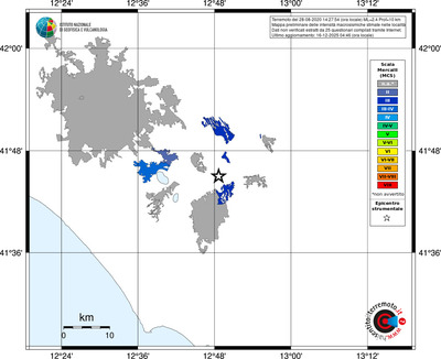 Mappa MCS - territori località