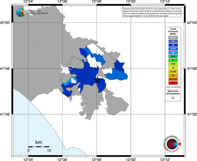Mappa EMS - territori comuni