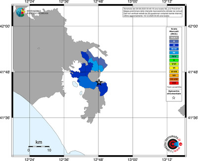 Mappa MCS - territori comuni