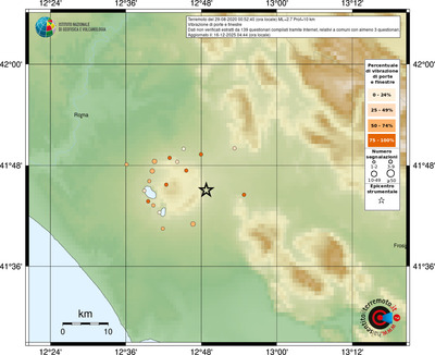 Mappa comuni con almeno 3 questionari