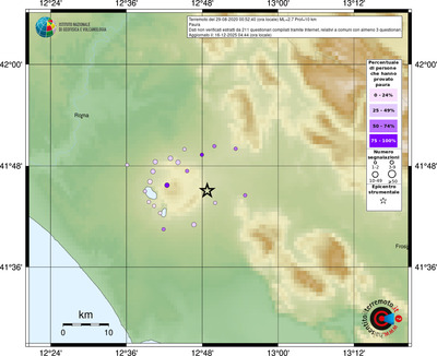 Mappa comuni con almeno 3 questionari