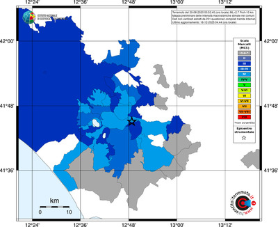 Mappa MCS - territori comuni