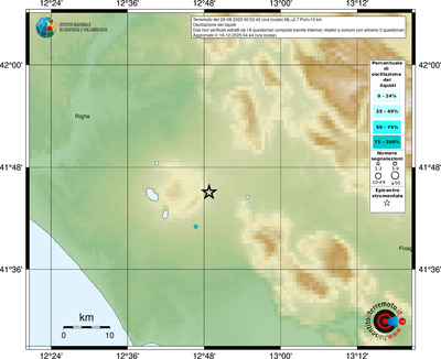 Mappa comuni con almeno 3 questionari