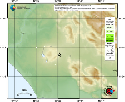 Mappa comuni con almeno 3 questionari