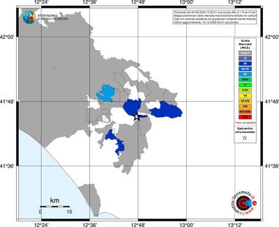 Mappa MCS - territori comuni