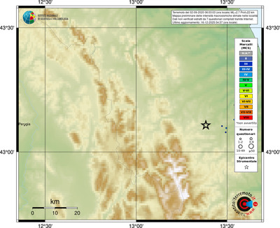 Mappa MCS - località