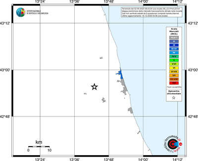 Mappa MCS - territori località