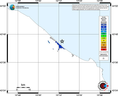 Mappa MCS - territori località