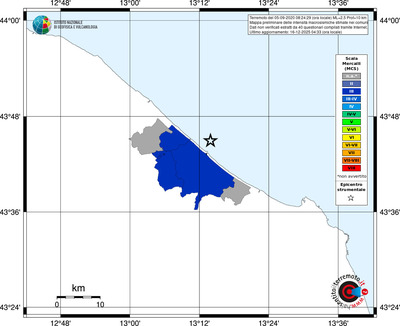 Mappa MCS - territori comuni